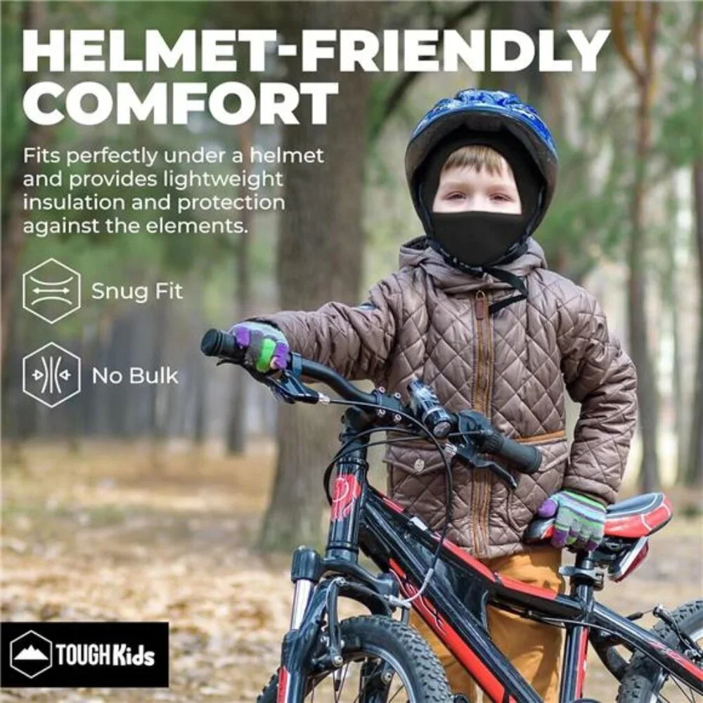 Tough Headwear Kids Balaclava Ski Mask - Kids Ski Neck Gaiter & Toddler Fleece